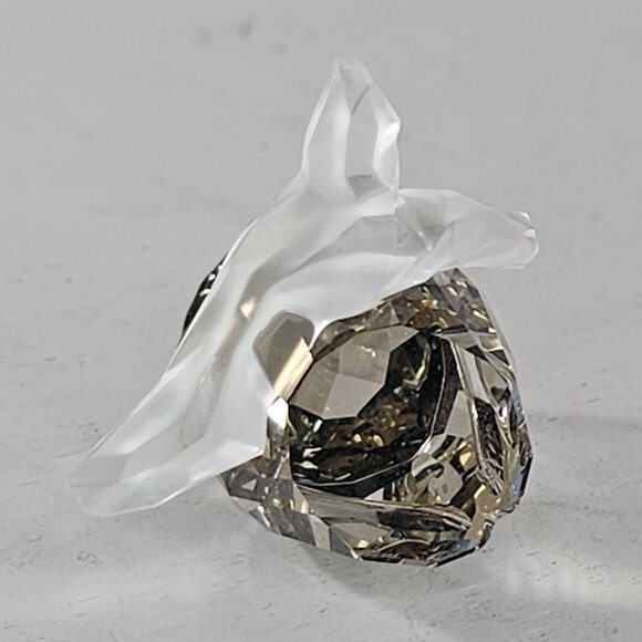 Swarovski Crystal Owl Figurine Medium Brown #1003326 Austria - Picture 5 of 8